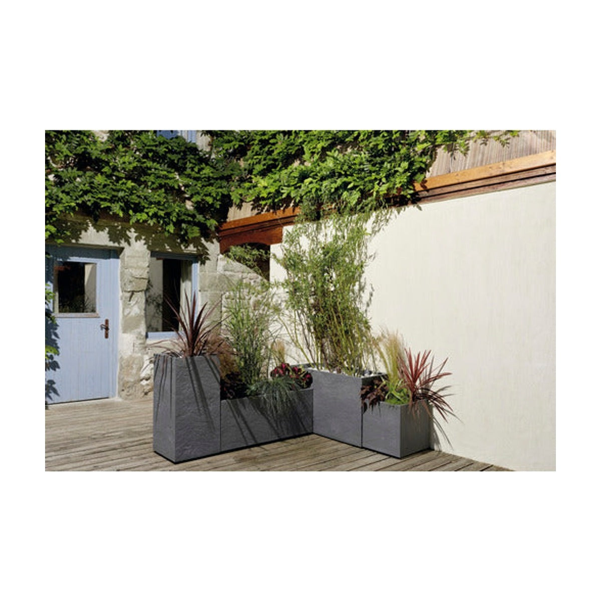 DeWit plantenschepje gesmeed met essen handvat 14 cm