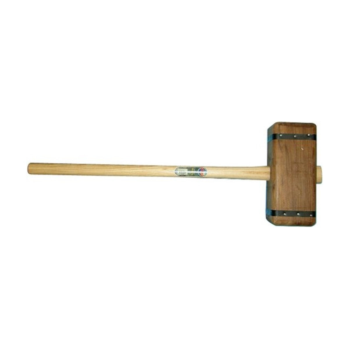 Sleg of paalhamer rechthoek model, met ovale steel 100 cm