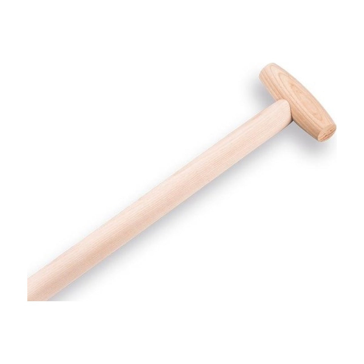 Steekbats 1/4 000, met essen schopsteel 100 cm, gewaxt en gebogen.