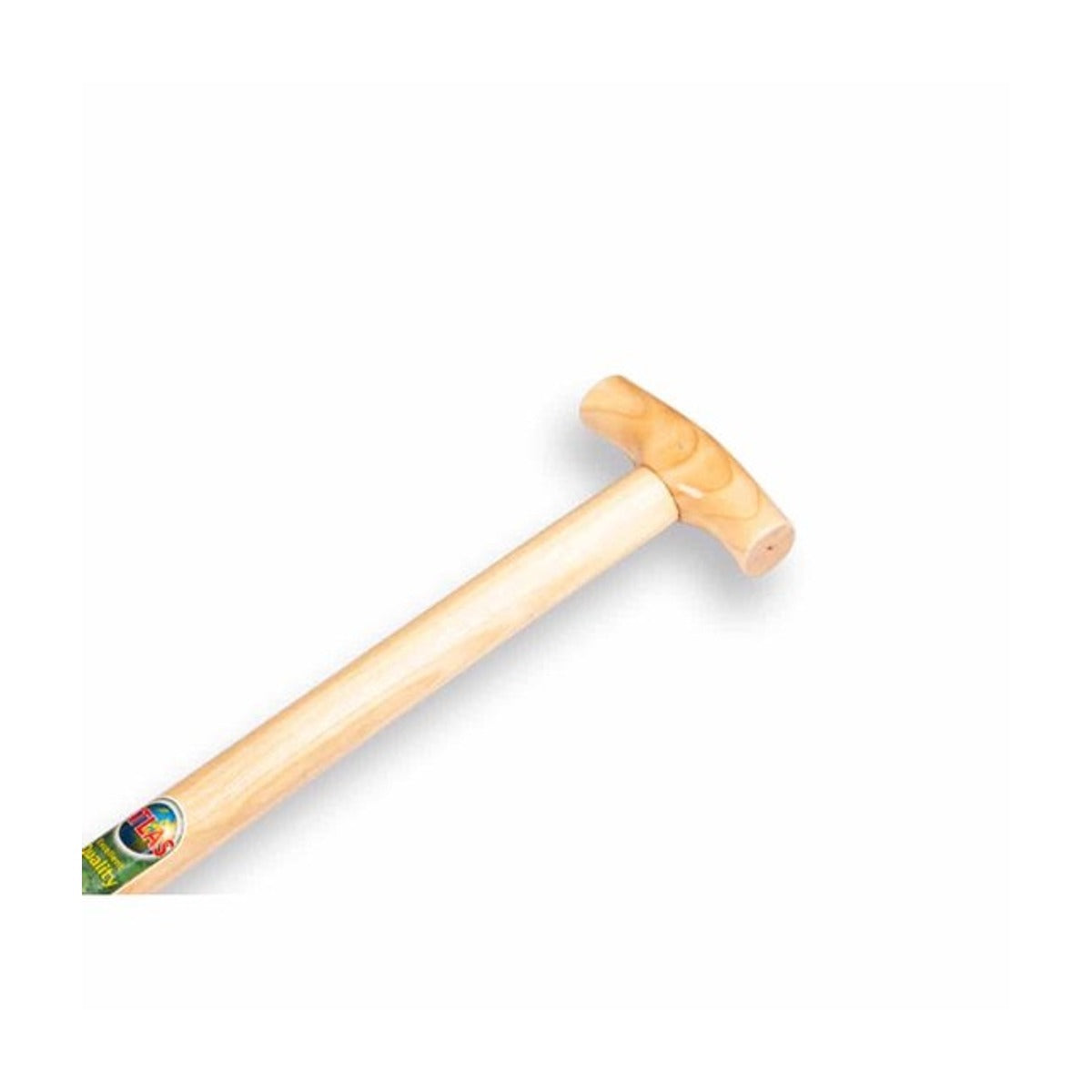 OFFNER spitvork 4 tands 27 cm, brons met steel 85 cm