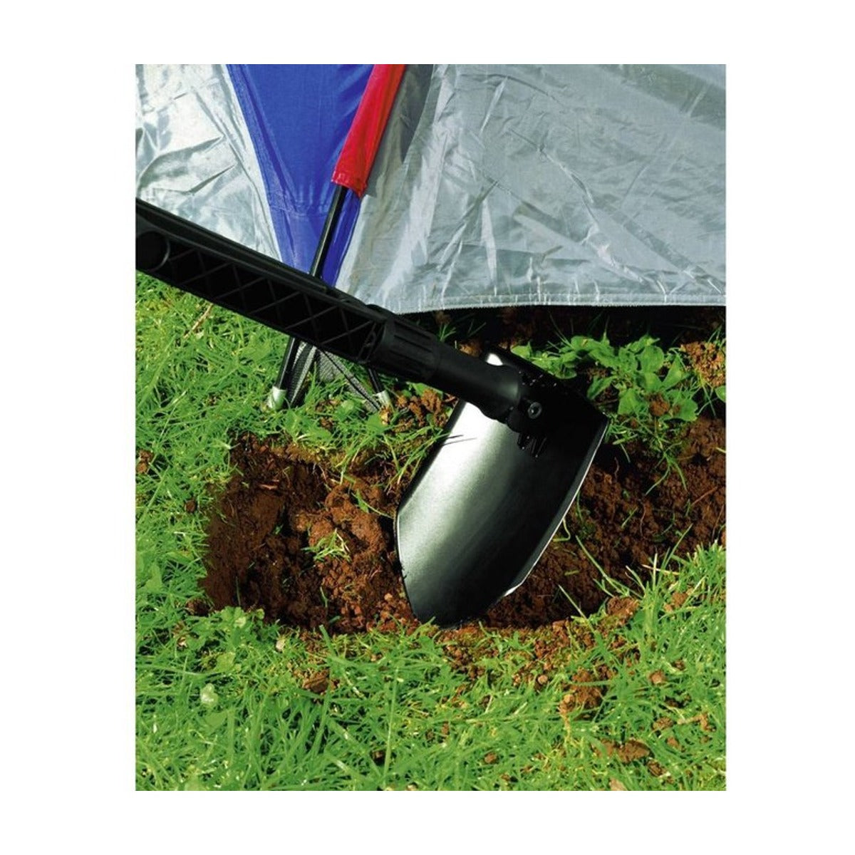 Fiskars Klapspade – Inklapbare Spade – Lengte 24,5–59 cm – Lichtgewicht & Stevig