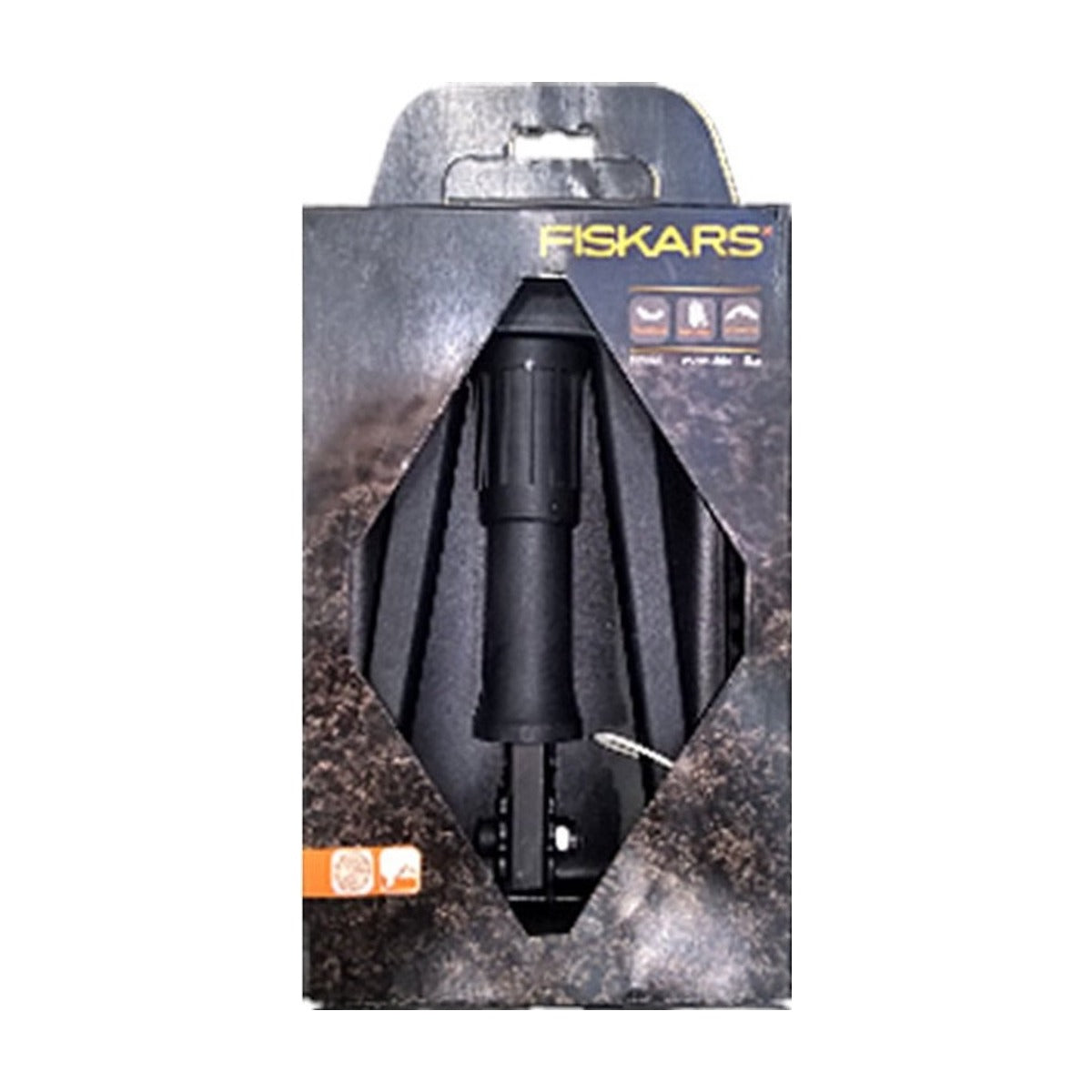 Fiskars Klapspade – Inklapbare Spade – Lengte 24,5–59 cm – Lichtgewicht & Stevig
