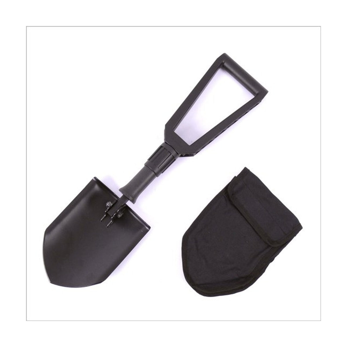Fiskars Klapspade – Inklapbare Spade – Lengte 24,5–59 cm – Lichtgewicht & Stevig