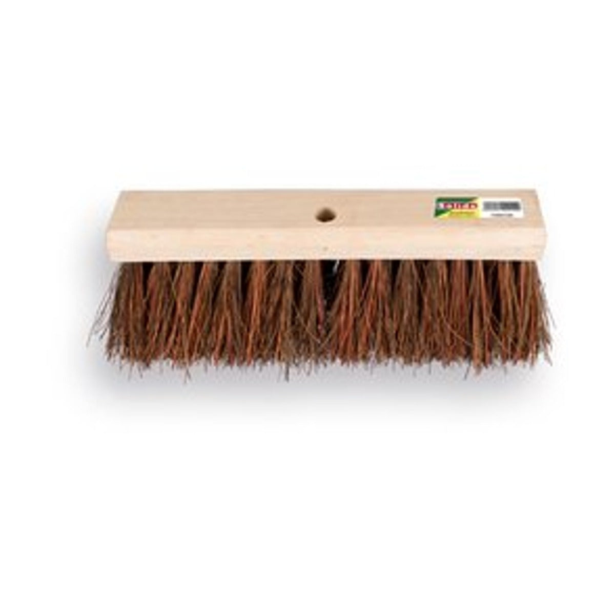 Stadsbezem SOLIDE geoliede bassine 40 cm, vlakke kap, zonder steel. FSC 100%