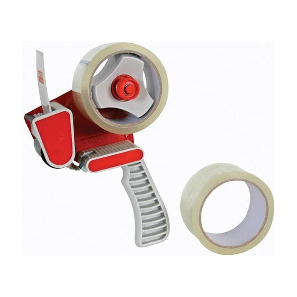Taperolhouder voor verpakkingstape tot 50 mm inclusief 2 rollen tape
