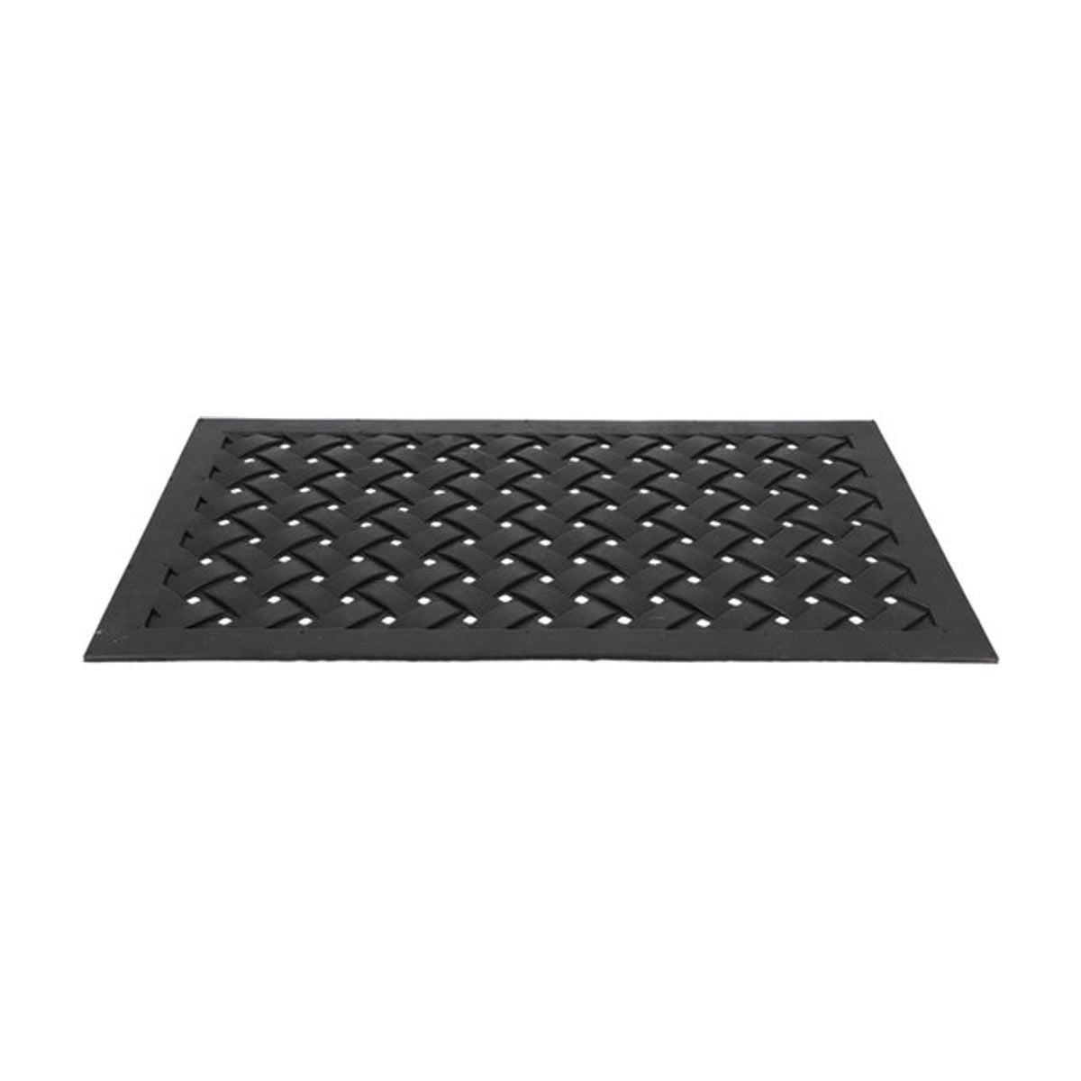 Deurmat rubber gevlochten XL 122 x 60 cm