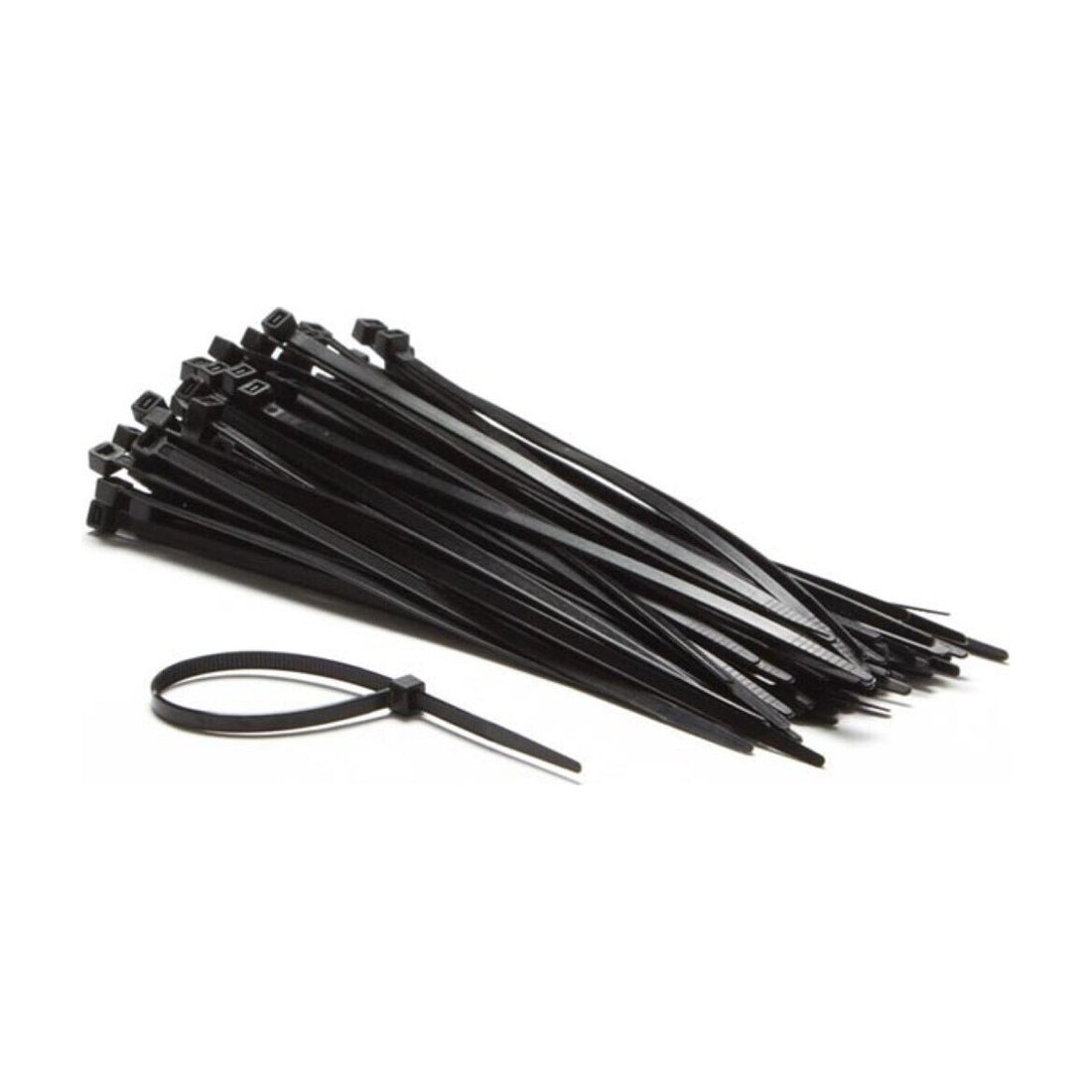 Power Tower Kabelbinders / tiewraps 7,6 x 450 mm nylon 66 zwart per 100 stuks