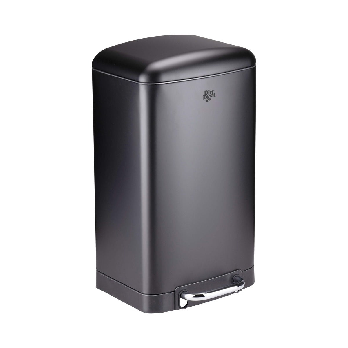 Dirt Devil Pedaalemmer 20L - Prullenbak - RVS - Zwart