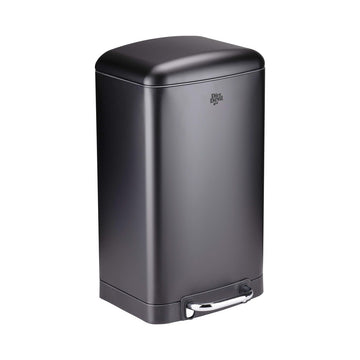 Dirt Devil Pedaalemmer 20L - Prullenbak - RVS - Zwart