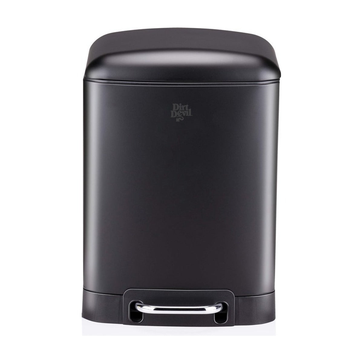Dirt Devil Pedaalemmer 20L - Prullenbak - RVS - Zwart