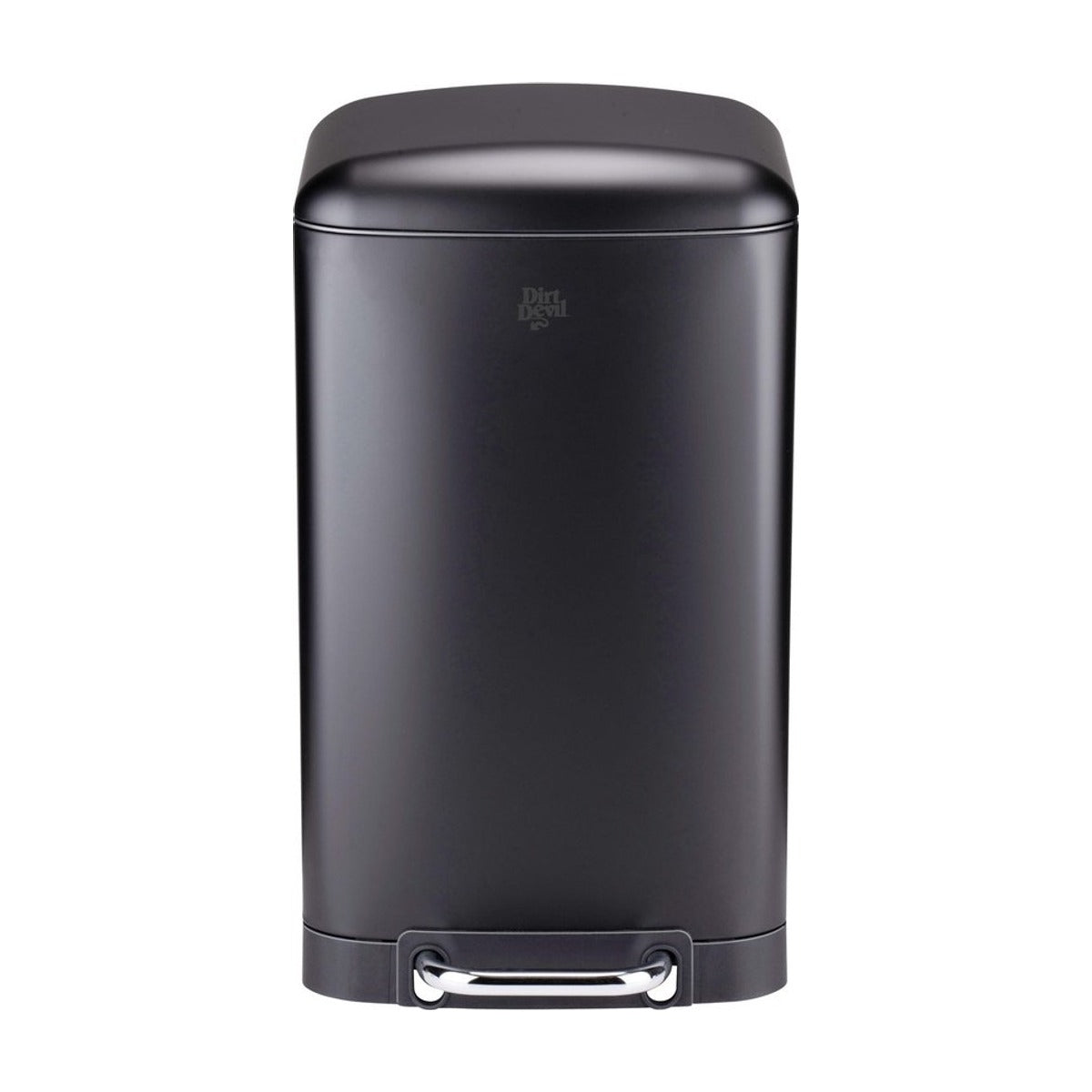 Dirt Devil Pedaalemmer 20L - Prullenbak - RVS - Zwart