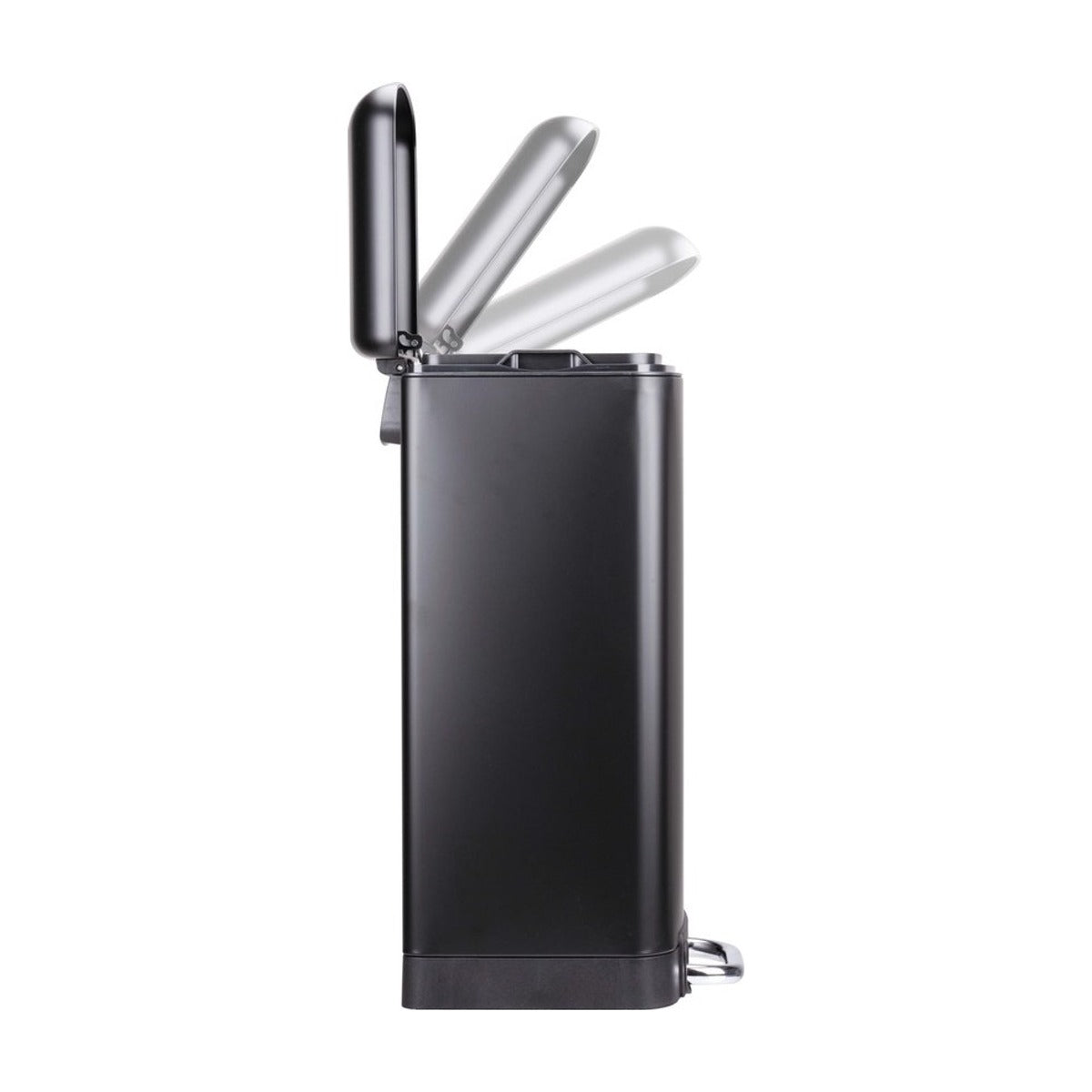 Dirt Devil Pedaalemmer 20L - Prullenbak - RVS - Zwart