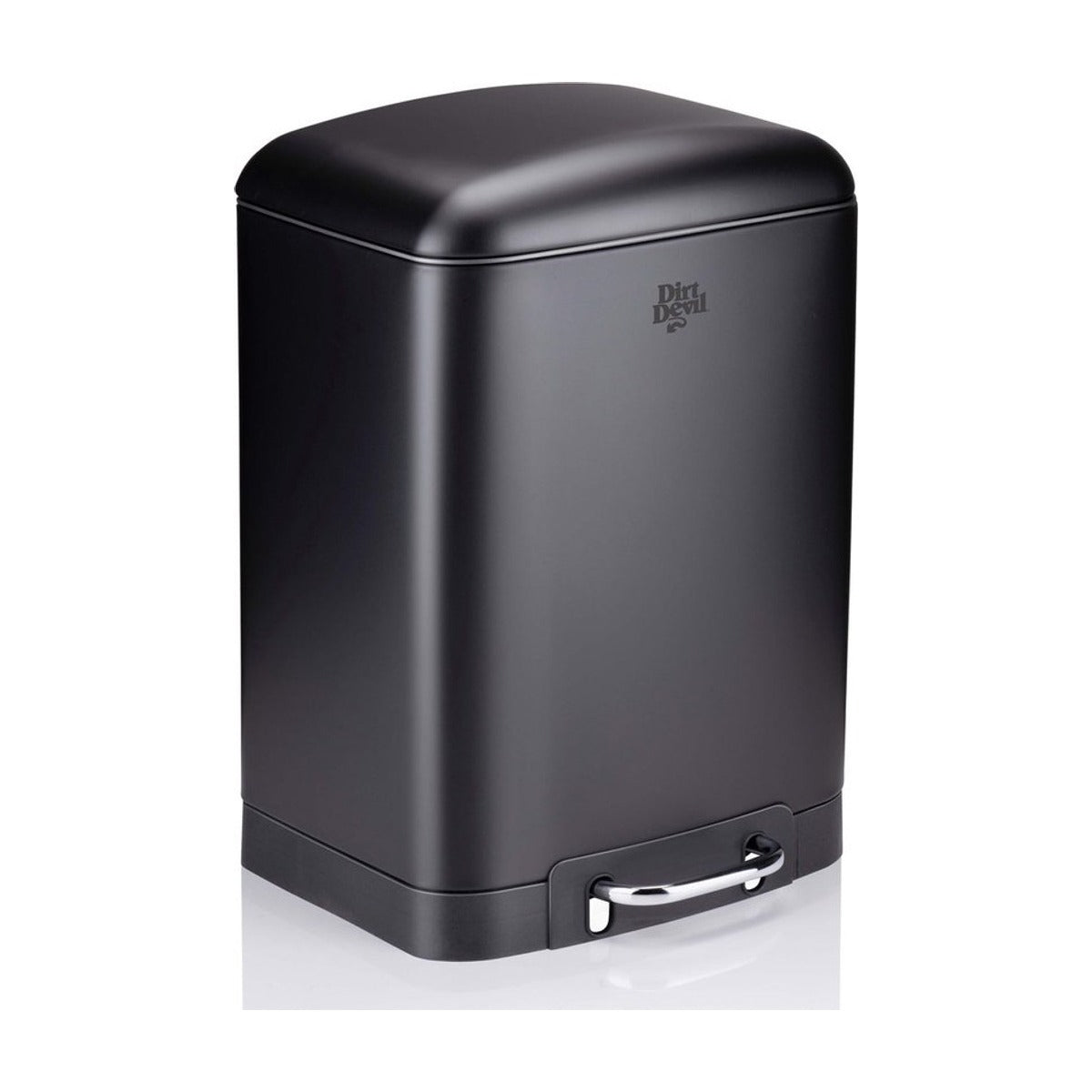 Dirt Devil Pedaalemmer 20L - Prullenbak - RVS - Zwart