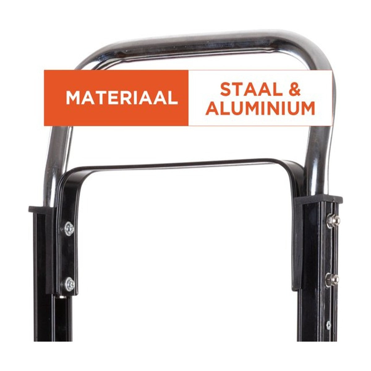BLACK+DECKER - Steekwagen BXWT-H305 - Tot 90KG - Opvouwbare Transportkar - Staal/ Aluminium
