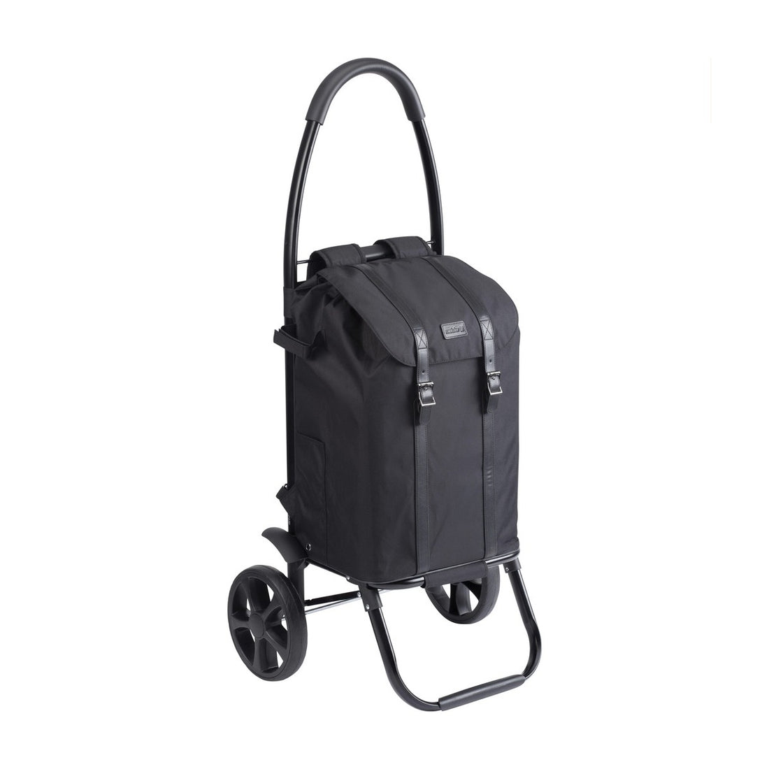 Meister Boodschappentrolley 45L – Zwart – Opvouwbaar Aluminium Frame – 2-in-1 Rugzak