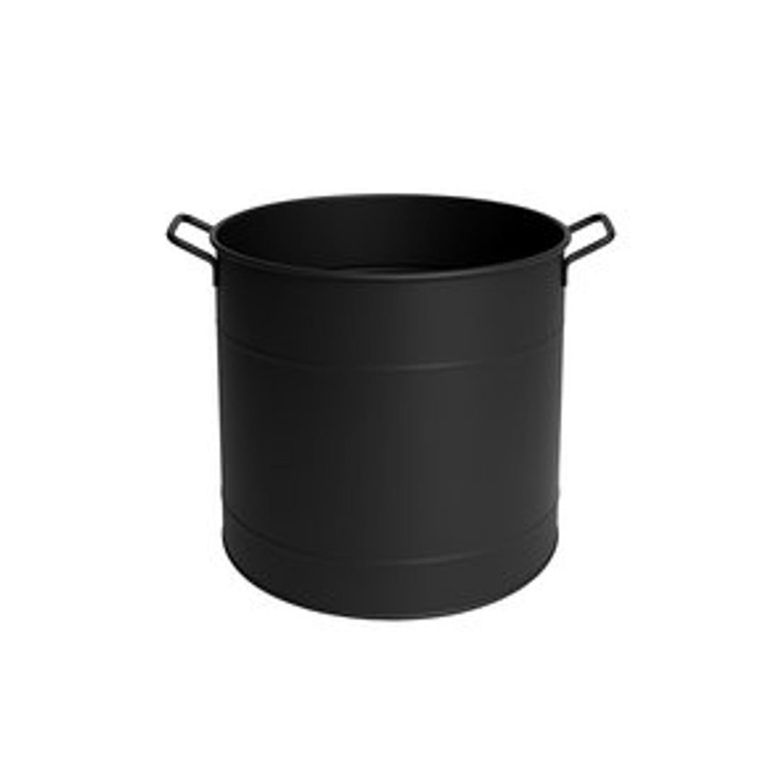 Guillouard Pellet- of Houtblokemmer – 37 Liter – Staal – Zwart