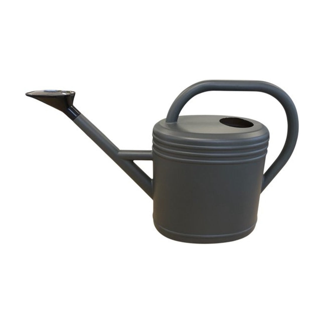Dutchlander Gieter - 10 liter - Kunststof - Grijs - Met RVS Broeskop - Tuin en Balkon