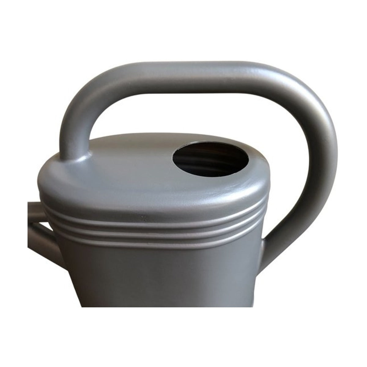 Dutchlander Gieter - 10 liter - Kunststof - Grijs - Met RVS Broeskop - Tuin en Balkon