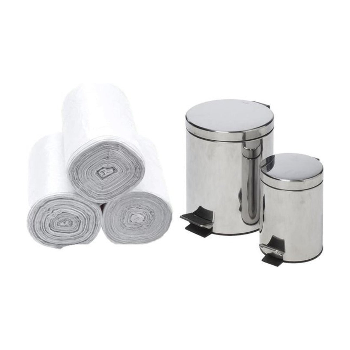 Afvalzak Powersterko T50 120liter recy transparant | 6 stuks