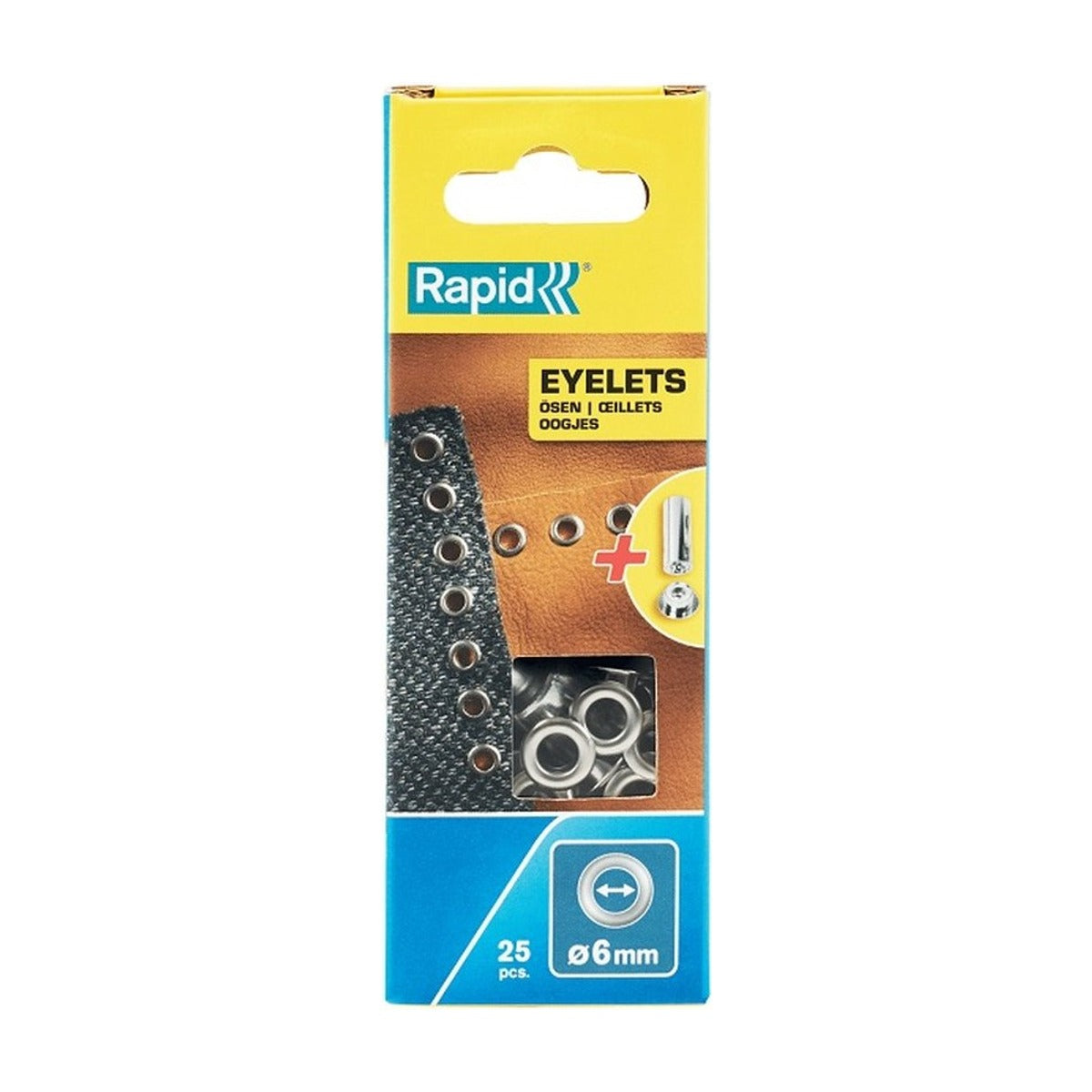 Oogjes - 6 mm, 25 st., Box