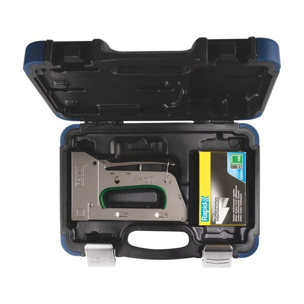 PRO Handtacker R34, Koffer incl. 2000 nieten 140/ en 2000 nieten 140/10