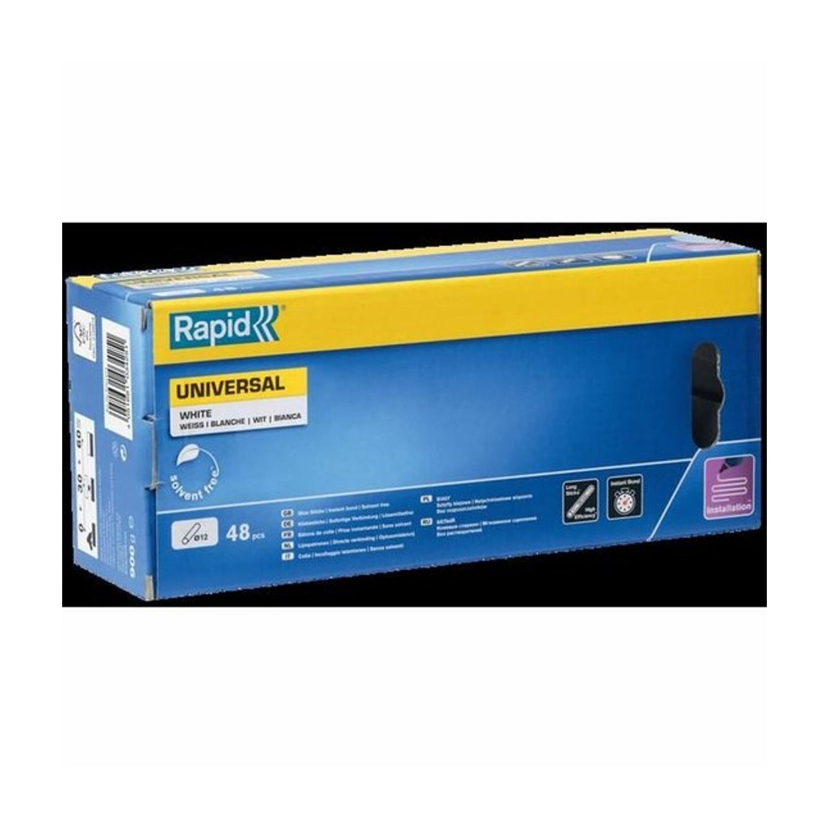 Lijmpatronen universeel wit Ø 11 - 12 x 190 mm 48 St., Box