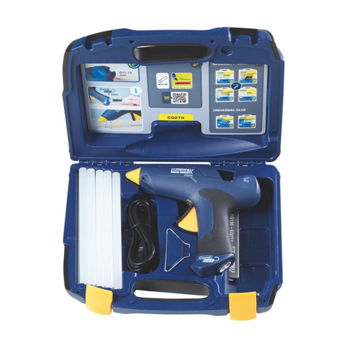 Lijmpistool CG270, Koffer incl. 10 Lijmpatronen