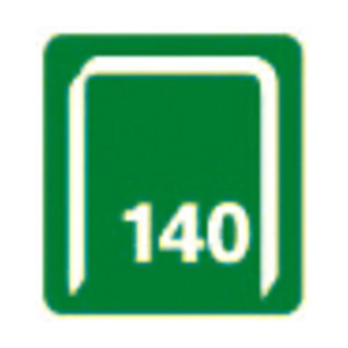 Nieten 140/10 mm Gegalvaniseerd 5.000 st., Box