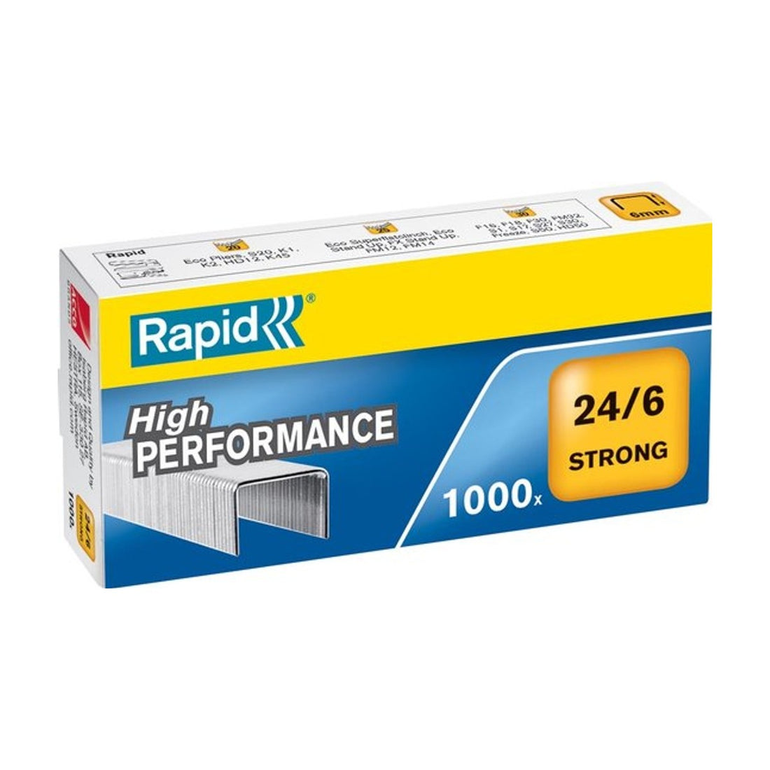 Nieten 24/6 mm Strong 1.000 st., Box