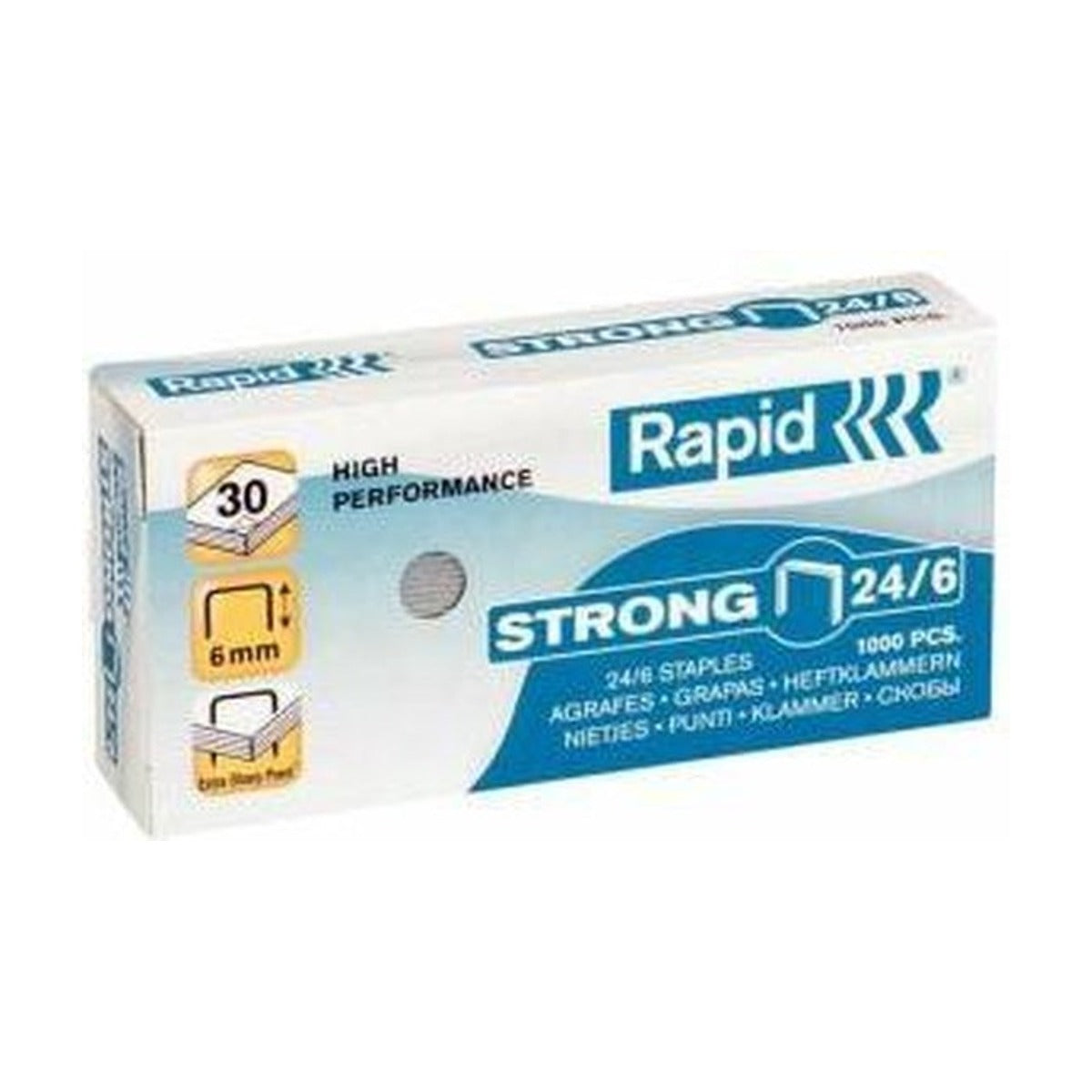 Nieten 24/6 mm Strong 1.000 st., Box
