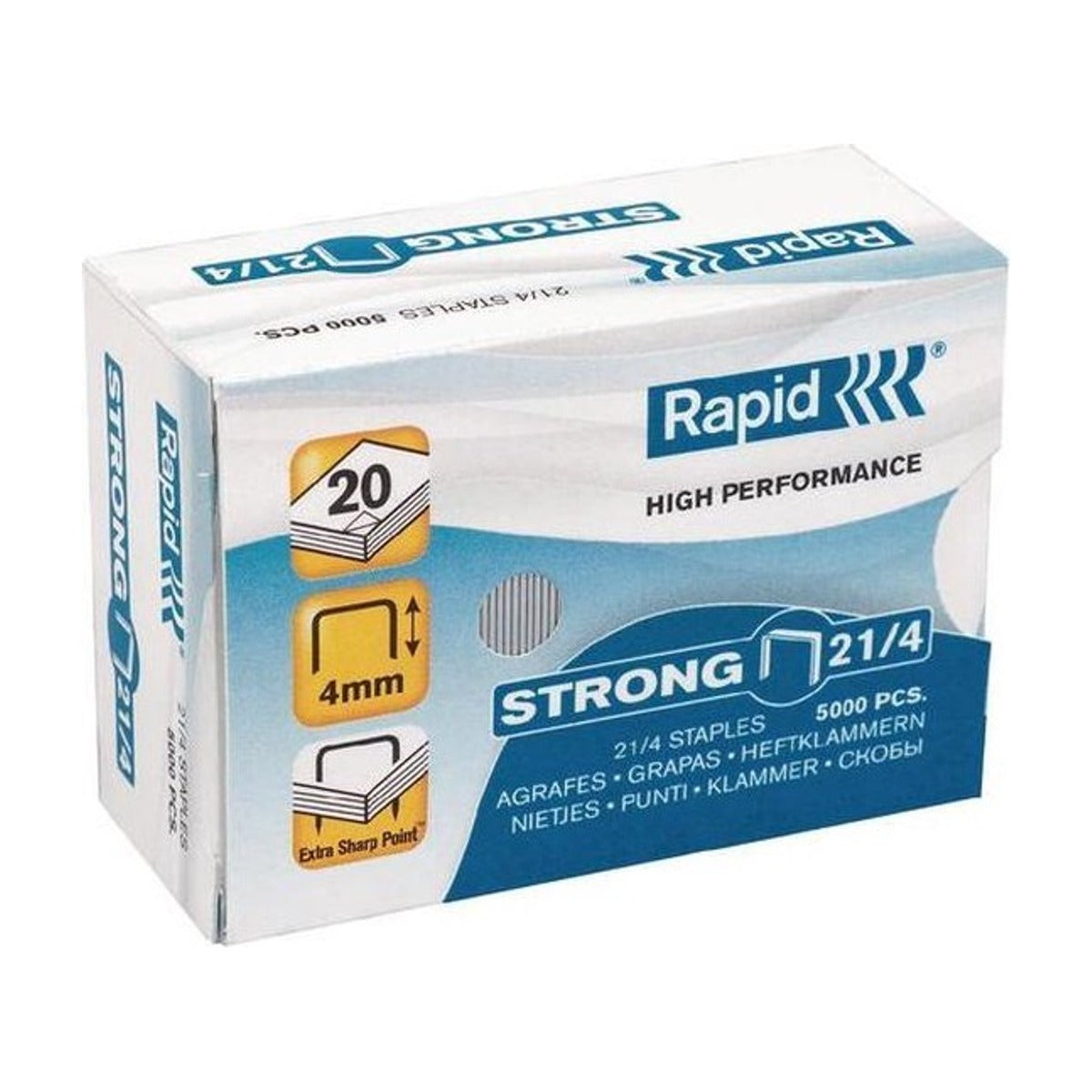 Nieten 24/6 mm Strong 5.000 st., Box