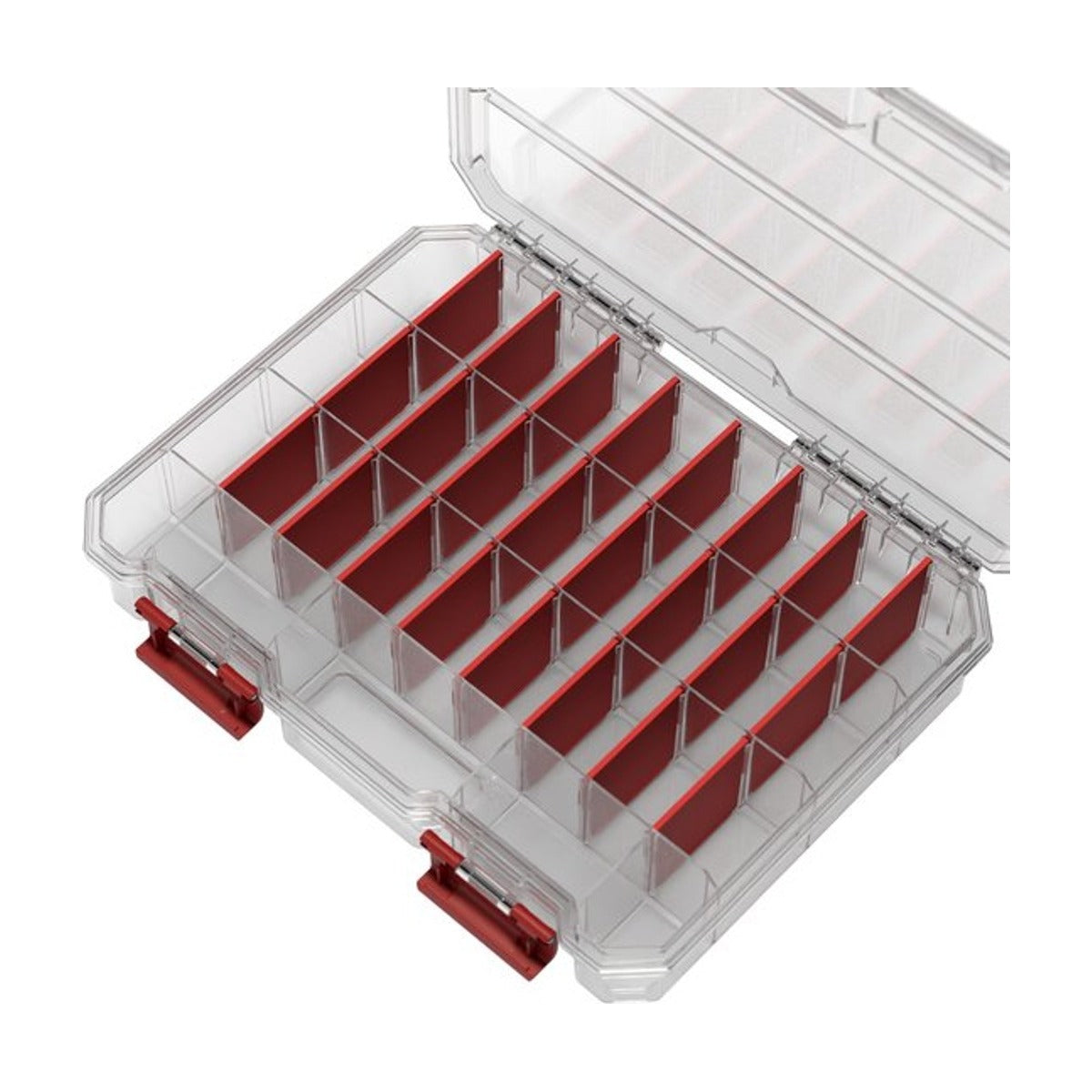 QBRICK SYSTEM Organizer Compact Set 1 B – 4-delig – Assortimentsdozen met vakverdeling - Transparant