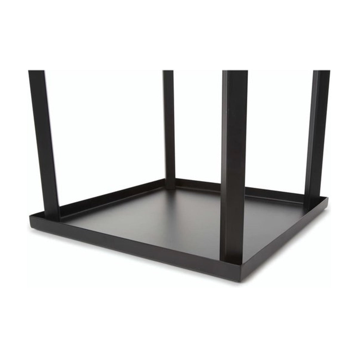 Perel Houtrek, zwart, 34 x 34 x 118 cm