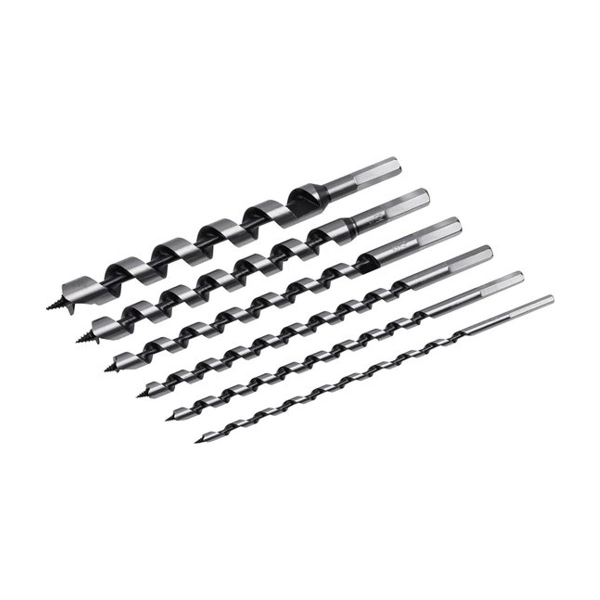 Meister Slangenboorset 6-Delig 6, 8, 10, 12, 16, 20 mm