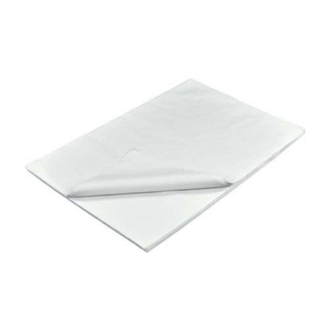 Gebleekt zijdepapier wit 20 grams. 50 x 75 cm. 480 vel per doos - pak