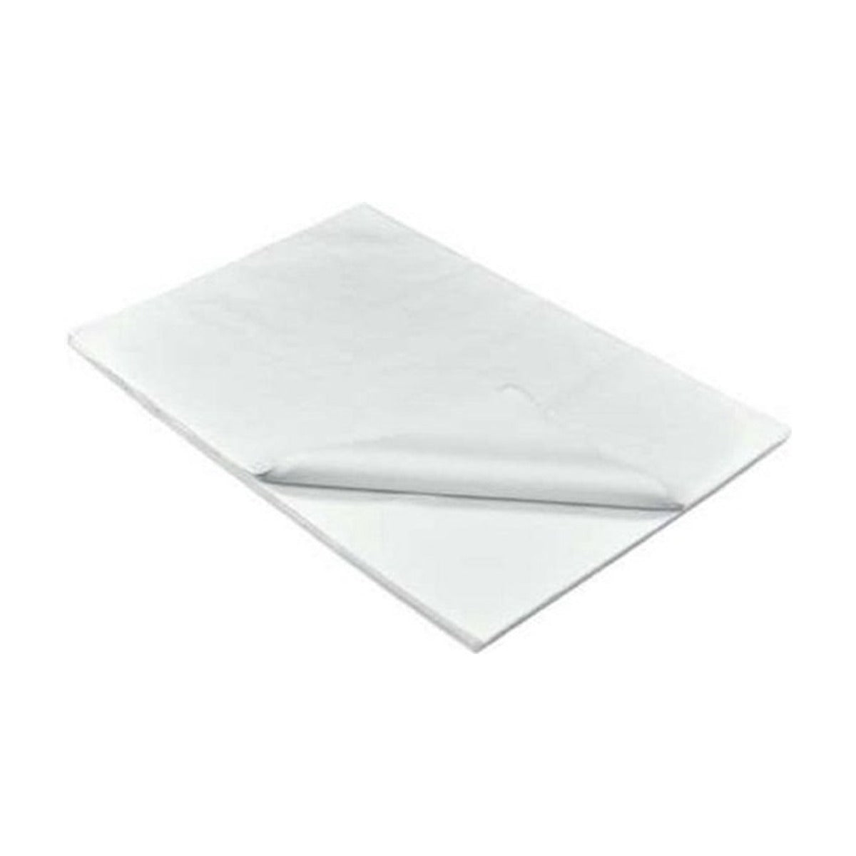 Gebleekt zijdepapier wit 20 grams. 50 x 75 cm. 480 vel per doos - pak