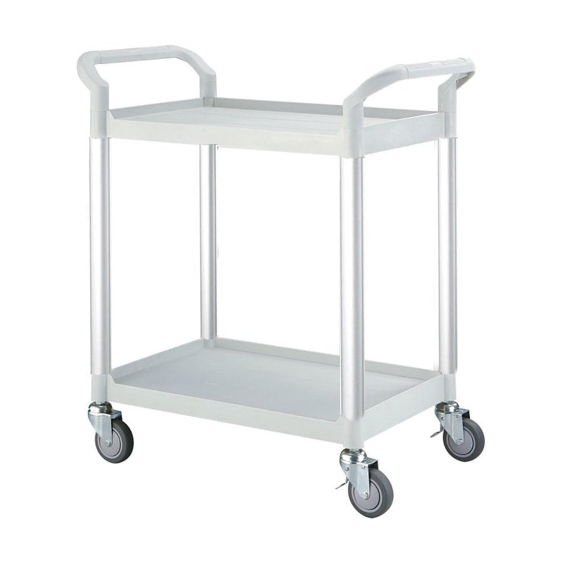 Etagewagen type 808E-3 met 2 etages wit L850 x B480 x H950 mm