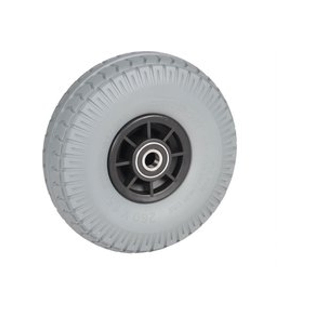 Matador steekwagenwiel PU lekvrij Ø260 x 85mm, kogellagers as Ø 20mm