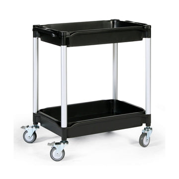Matador etagewagen 608E met 2 baklegborden L790 x B480 x H875 mm zwart