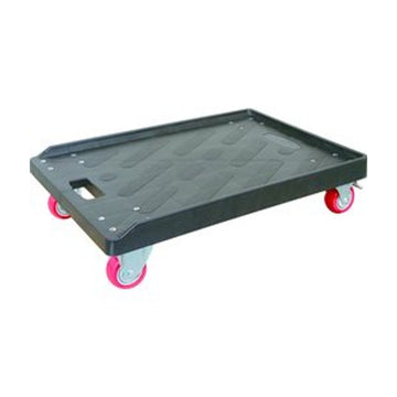 Matador Dolly zwart met opstaande rand L670 x B460 x H145 mm