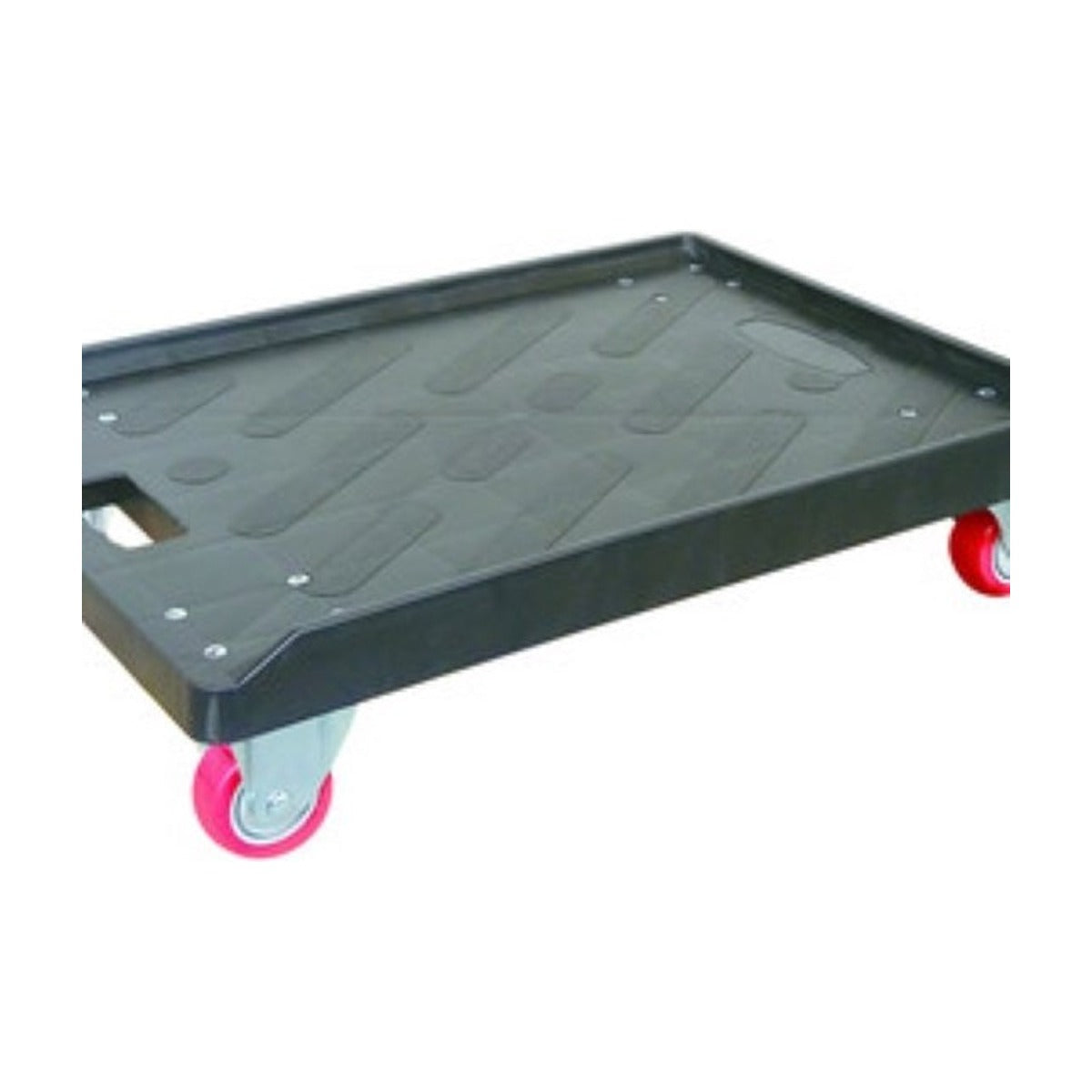 Matador Dolly zwart met opstaande rand L670 x B460 x H145 mm