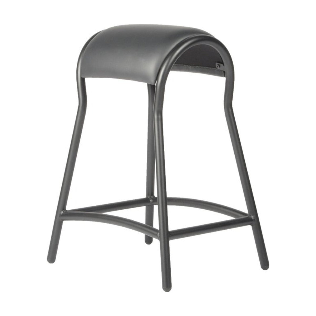 Zami zadelkruk - stoel Ergo Sitstand, Alu. frame, blank