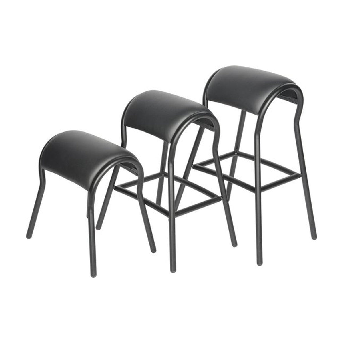 Zami zadelkruk - stoel Ergo Sitstand, Alu. frame, blank